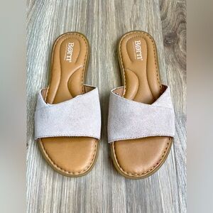 BORNE Gudena Slide Sandals Size 6M EUC